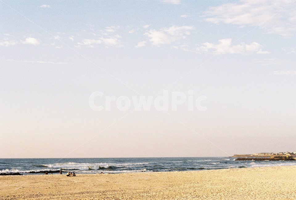 제주도,해변,필름,감성,색감,노을,바다,하늘,sky,cloud,sea,ocean,야외,모래,파도,푸른하늘,제주,자연,풍경,nature,landscape,해변,바다,beach,sea