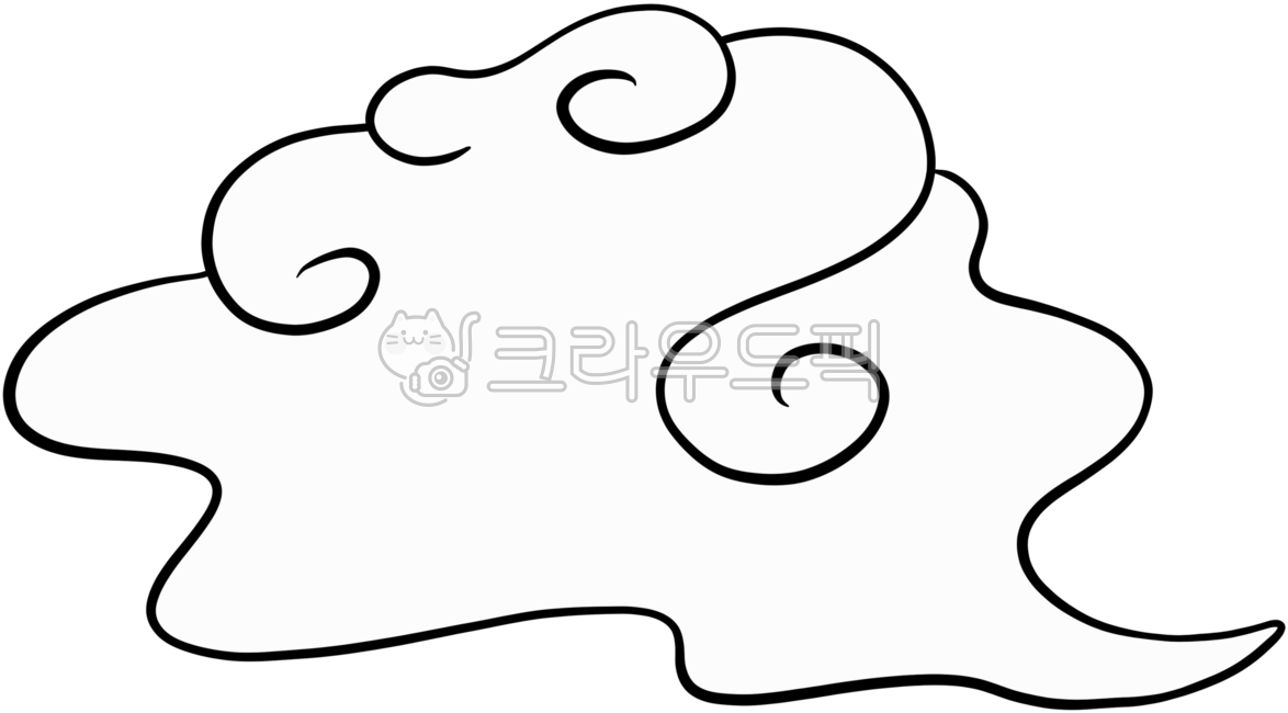 Simple cloud,cloud element,cloud decoration,cloud design,cloud sky,cloud,cloud shape,cloud drawing,sky cloud,cloud background,oriental cloud,oriental style cloud,Korea,New Year cloud,Korean cloud,New Year,fortune,cloud illustration