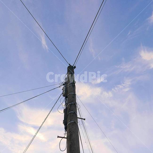 하늘,구름,전깃줄,하늘사진,풍경사진,산업,industry,industrial,에너지산업,energy industry,utility pole,전신주
