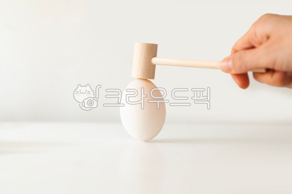 달걀,계란,오리알,알,깨다,부서지다,깨뜨리다,충격,사회문제,타격,때리다,깨지다,나무망치,손