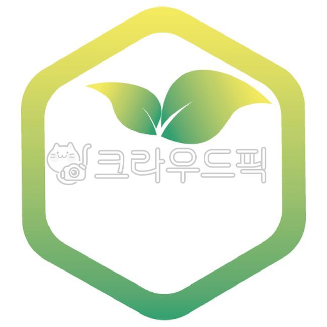 green,natural,nature,gradient,yellow,hexagon,point,leaves,light green,grass,logo,Leaf