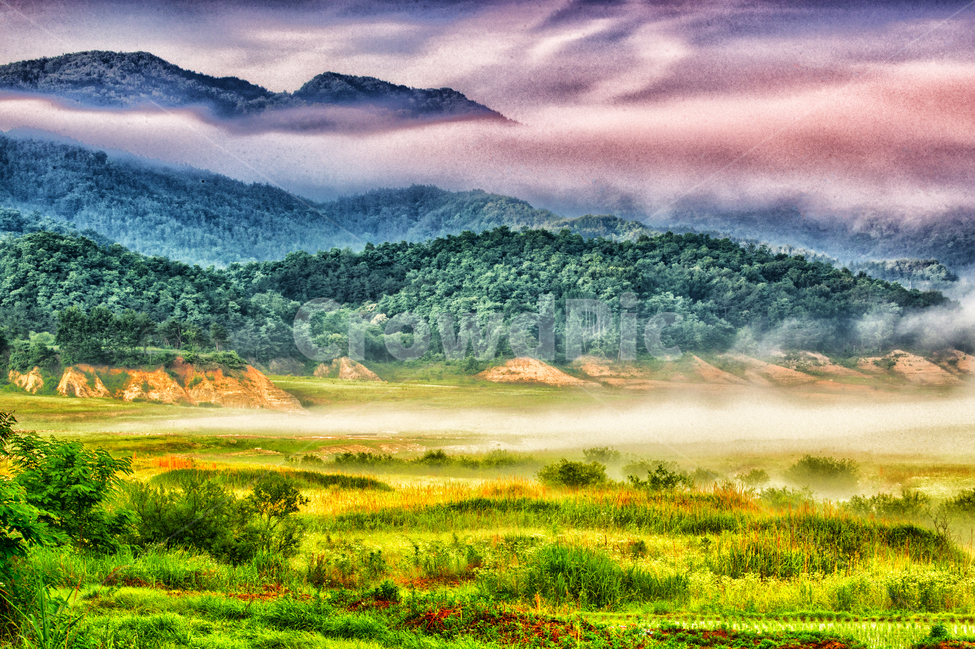 합천호,안개,호수,물안개,아침,자연,풍경,nature,landscape,한국자연풍경,한국자연경관,korea nature landscape,outdoors,옥외,mountain range,산맥,mountain,산