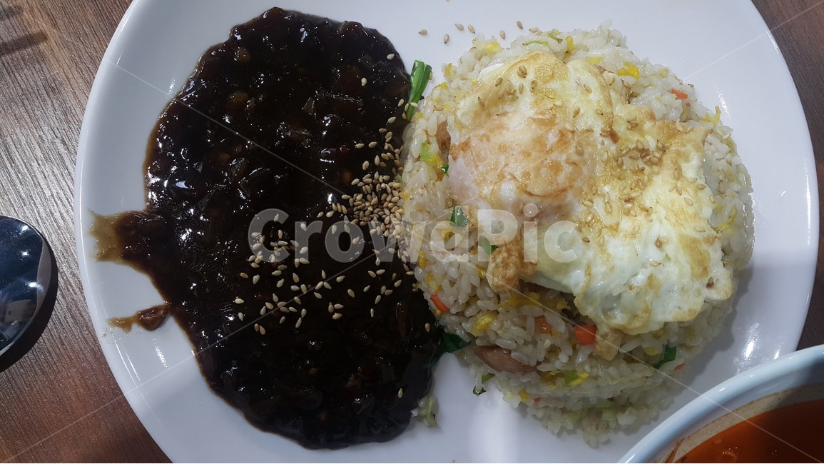 볶음밥,짜장,food,음식,밥,요리,식재료