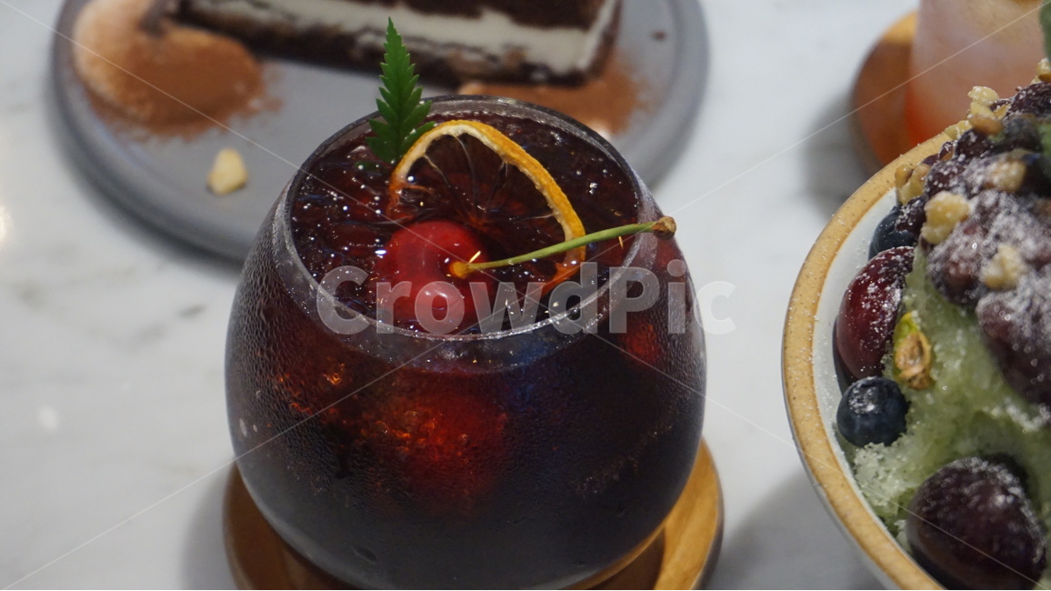 카페,커피,음료,체리,에이드,음료수,drink,beverage