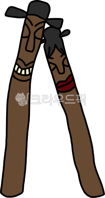 장승, 시골, 전통, 한옥, 조선시대, 사진,이미지,일러스트,캘리그라피 - ayoung50작가
