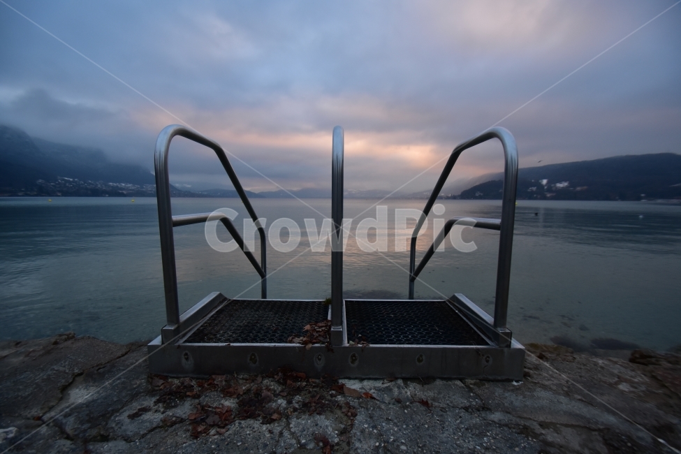 풍경노을,아침,자연,호수,구름,계단,유럽,풍경,노을,자연,풍경,nature,landscape,banister,난간,handrail,railing