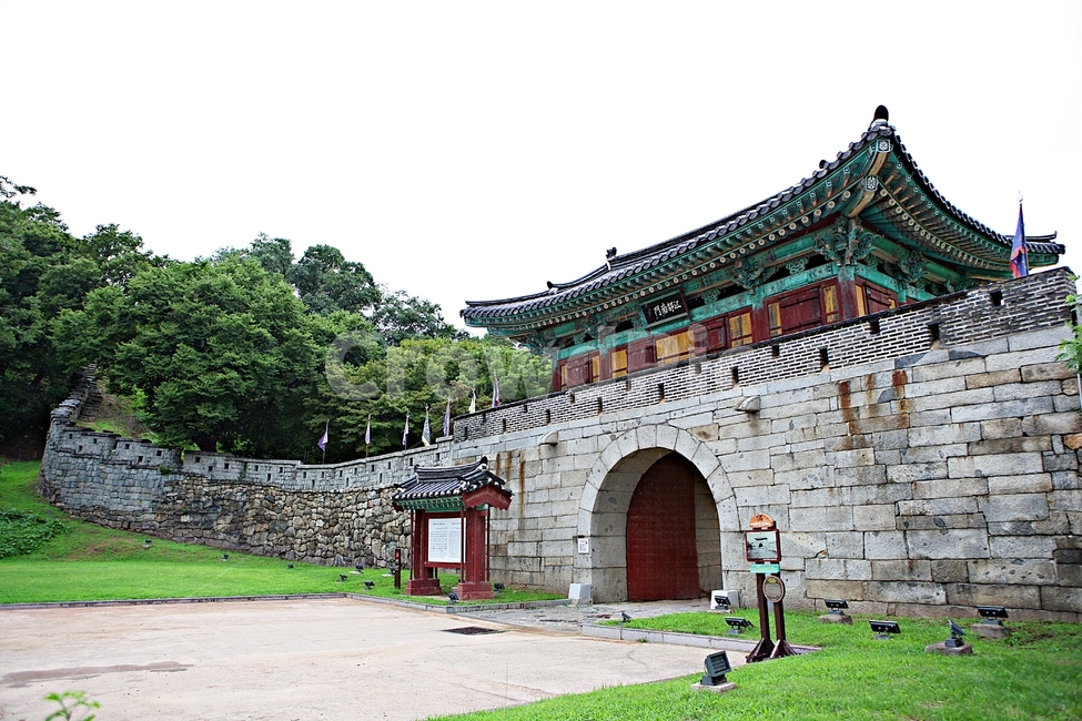 강화남문,성곽,옛성터,담,돌담,벽,풍경,식물,나무