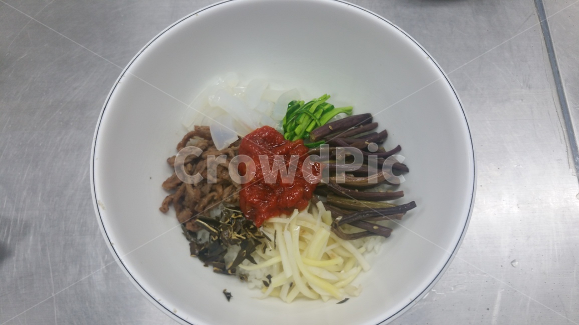 비빔밥,한식,한식조리,한식요리,한식조리기능사,요리,조리