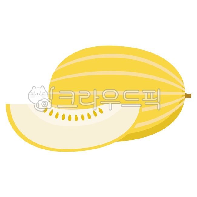 참외, 음식, 과일, 과채류, 참외클립아트, 사진,이미지,일러스트,캘리그라피 - space작가