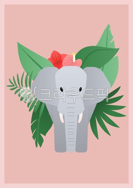 summer plants,palm,wild animals,red,palm tree,character,botanical,leaves,drawing,season,decoration,floral,tree,decorative,tropical flowers,tropical leaves,Anthurium,background,plant,animal,banana leaf,tropical plants,jungle,elephant,poster,colorful,safari
