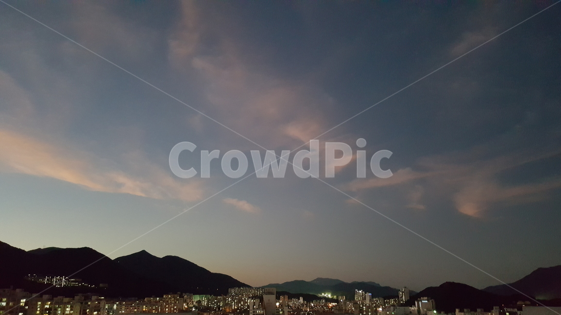 저녁,sky,하늘,구름,cloud