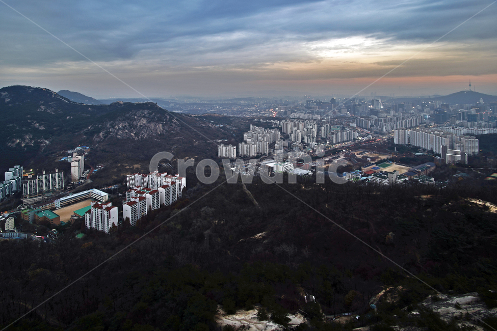 도심풍경,서울,안산,서대문구,풍경,건물,노을,석양,홍제동,인왕산,도시,풍경,city,landscape,한국도시풍경,한국도시경관,korea cityscape