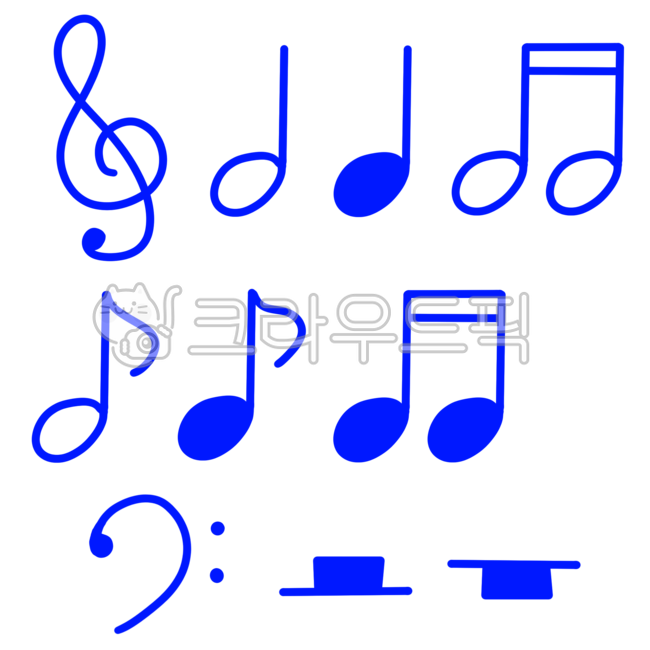 높은음자리표,빨간펜,색연필,음악,도형,기호,그림,오선지,music,음악기호,음악도형,채점,노래,악보,낮은음자리표,음표,쉼표,피아노