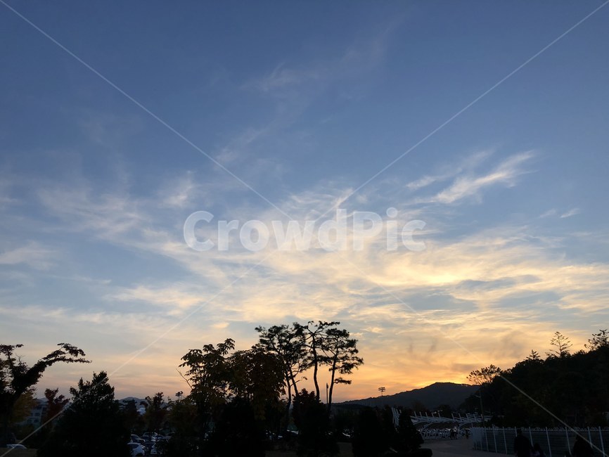일몰,저녁하늘,충주,풍경,해질녘,가을,landscape,구름,산,nature,나무,하늘,자연,풍경,nature,landscape,실루엣,그림자,silhouette,shadow,outdoors,옥외