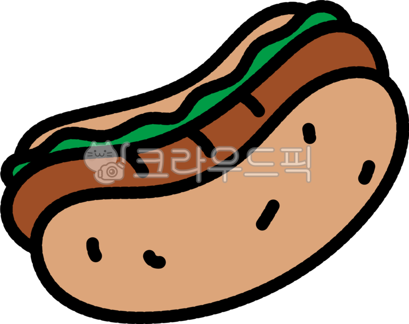 Sausage,hot dog,food,food drawing,hot dog illustration