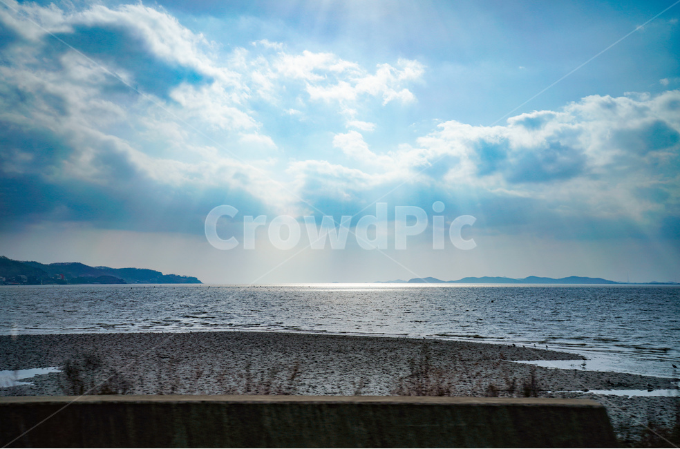 하늘,바다,구름,빛내림,풍경,자연,풍경,nature,landscape,outdoors,옥외,weather,날씨,sky