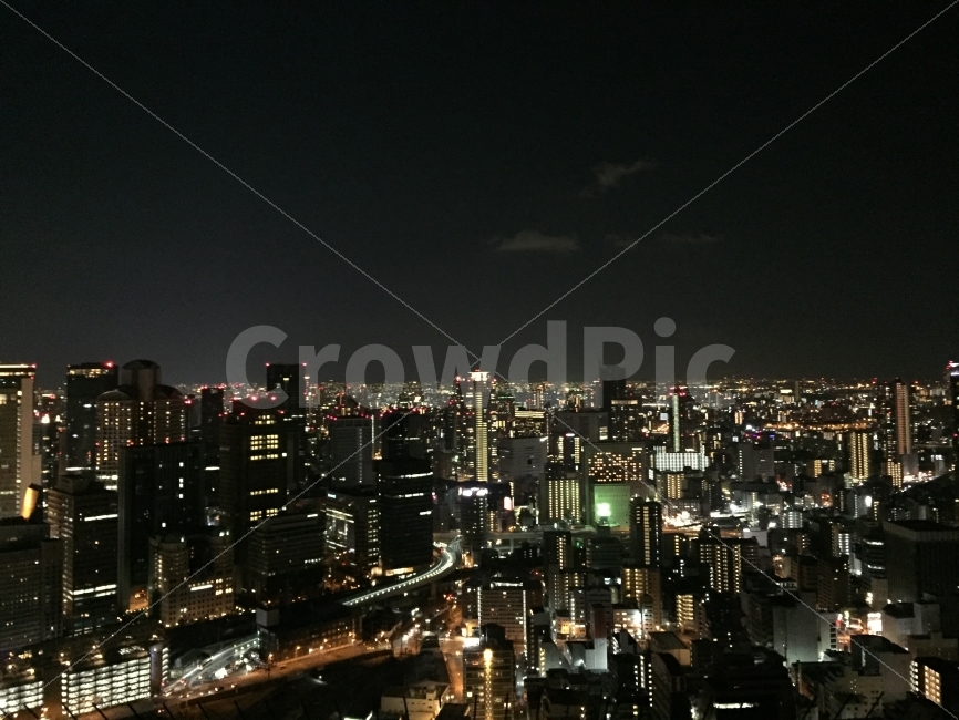 야경,오사카,우메다스카이빌딩,우메다,반짝반짝,야경,밤,풍경,nightscape,night,landscape,도시,city,경치,outdoors,옥외,nature,자연,scenery,aerial view,조감도