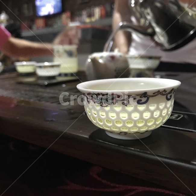 차,중국차,티타임,컵,주전자
