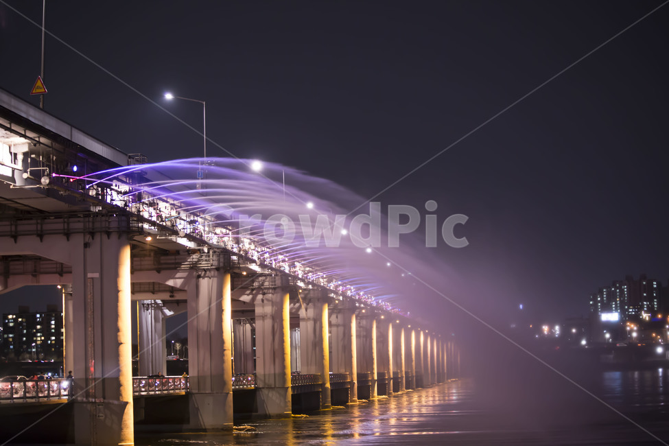야경,도시풍경,반포대교,무지개분수,한강,야경,밤,풍경,nightscape,night,landscape,도시,city,한국도시풍경,한국도시경관,korea cityscape,water,물,waterfront,워터 프론트,pier,교각,port,포트,dock,독
