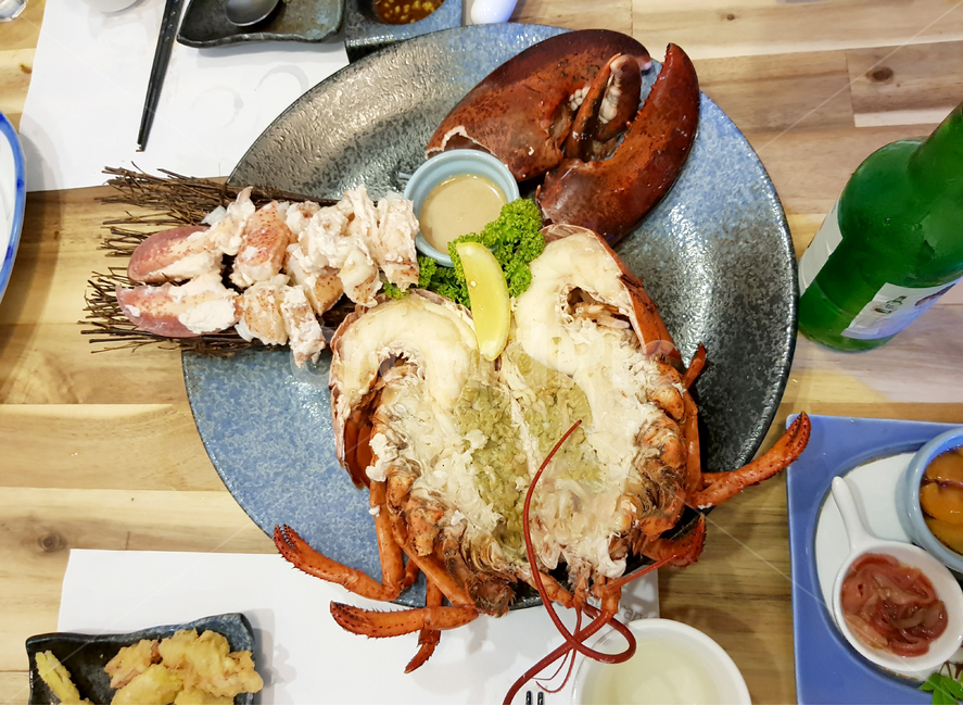 랍스타,랍스타요리,요리,바다요리,seafood,식사,food,음식,코스요리,플래이팅,플레이팅,데코레이션