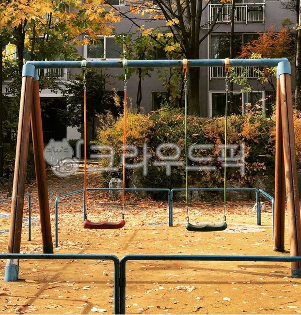 그네,놀이터,가을,놀이터그네,가을놀이터