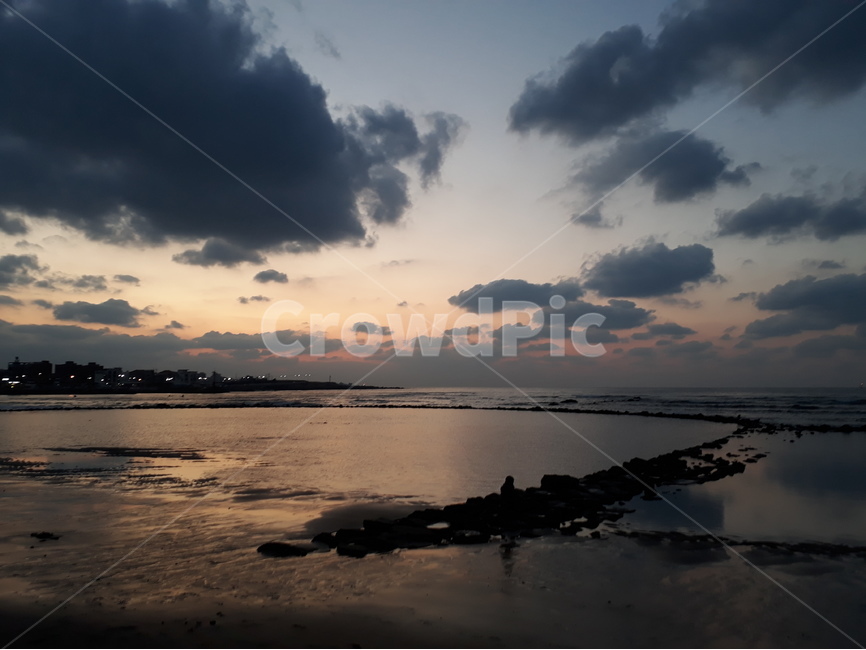 제주,제주바다,이호테우,해질녘,제주하늘,자연,풍경,nature,landscape,한국자연풍경,한국자연경관,korea nature landscape,해변,바다,beach,sea,제주도,jeju,jeju island,outdoors,옥외