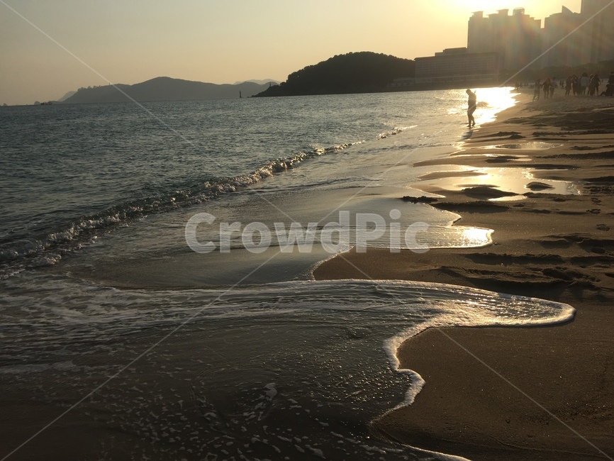 바다,노을,자연,부산,파도,백사장,자연,풍경,nature,landscape,해변,바다,beach,sea,flare,플레어,light,빛,sunlight,햇빛