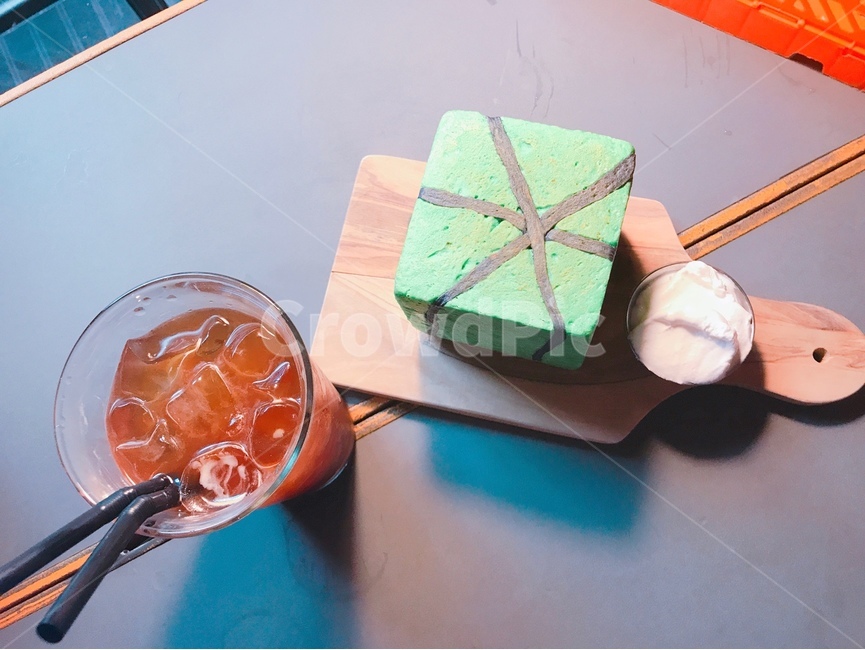 수박식빵,아메리카노,빵,bread,디저트,간식,dessert,식빵,맛있는