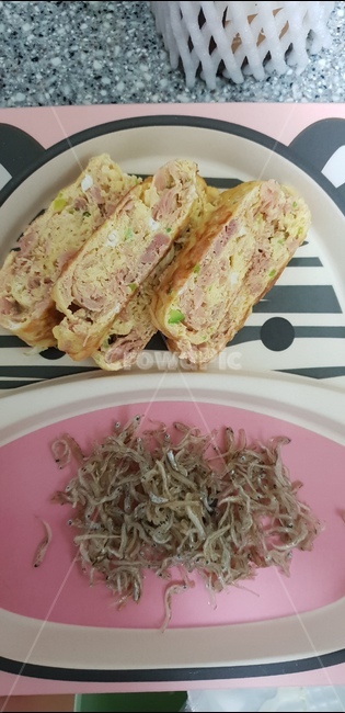 반찬,음식,멸치볶음,계란말이,햄