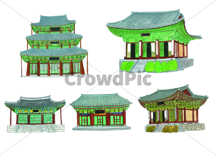 손그림,물감그림,한옥,한국,korea,handdrawing,watercolor,koreanstylehouse,house,한국전통,한국문화,korean traditional,korean culture