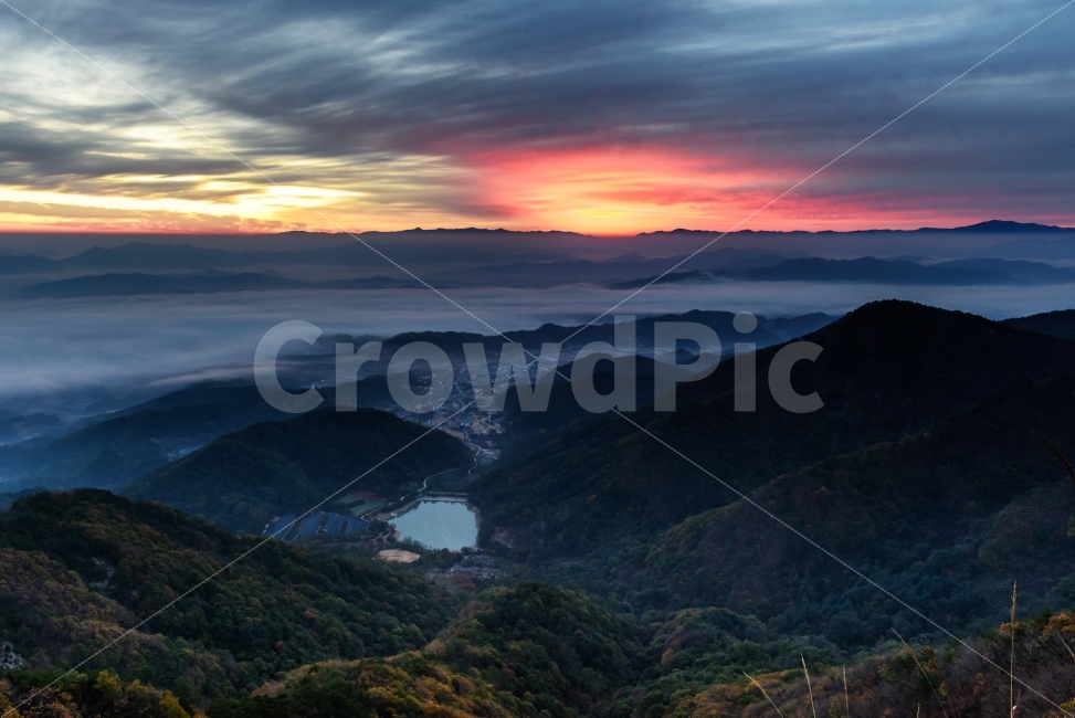 풍경,일출,운해,풍경사진,아침일출,자연,풍경,nature,landscape,outdoors,옥외,경치,mountain,산,scenery