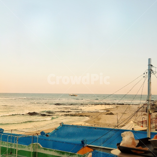 바다,해수욕장,한적한바다,시골,파도,바닷물,시골,마을,풍경,landscape,country,rural,town