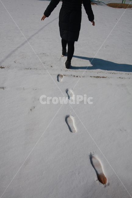 눈,발자국,snow,footprint,step,발도장,겨울,계절,winter,season