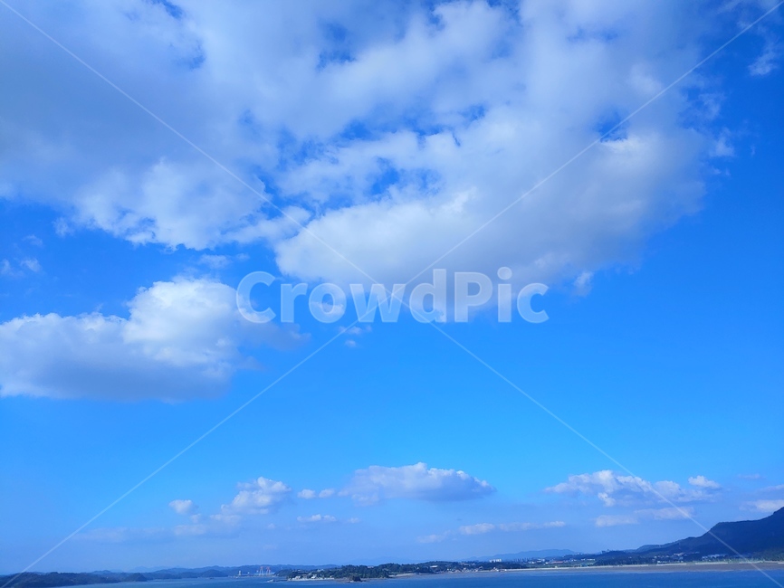 자연,푸른하늘,sky,하늘,바다,남해,southsea,sea,ocean