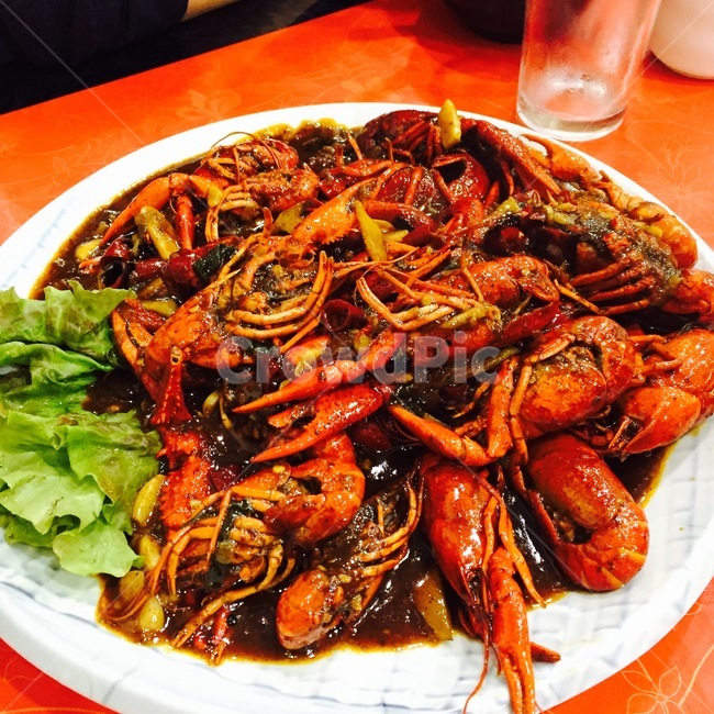 샤오롱샤,중국음식,매운맛,마라,가재요리