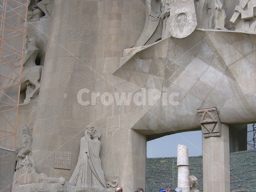 monument,스페인,사그리다파밀리아,성당,교회