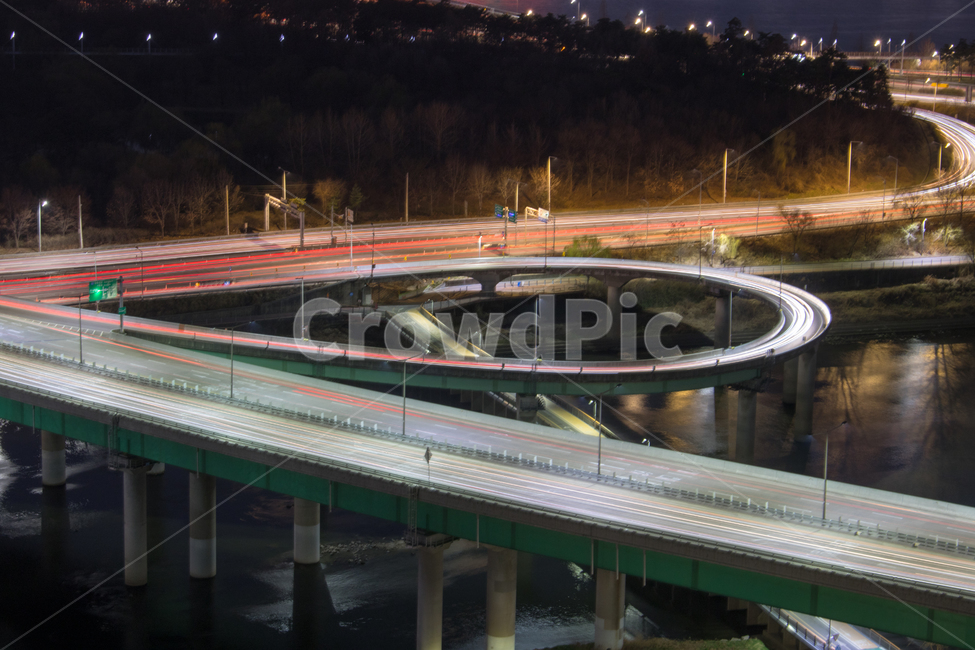 road,도로,freeway,고속도로,overpass,고가도로,장노출,야경,밤,풍경,nightscape,night,landscape