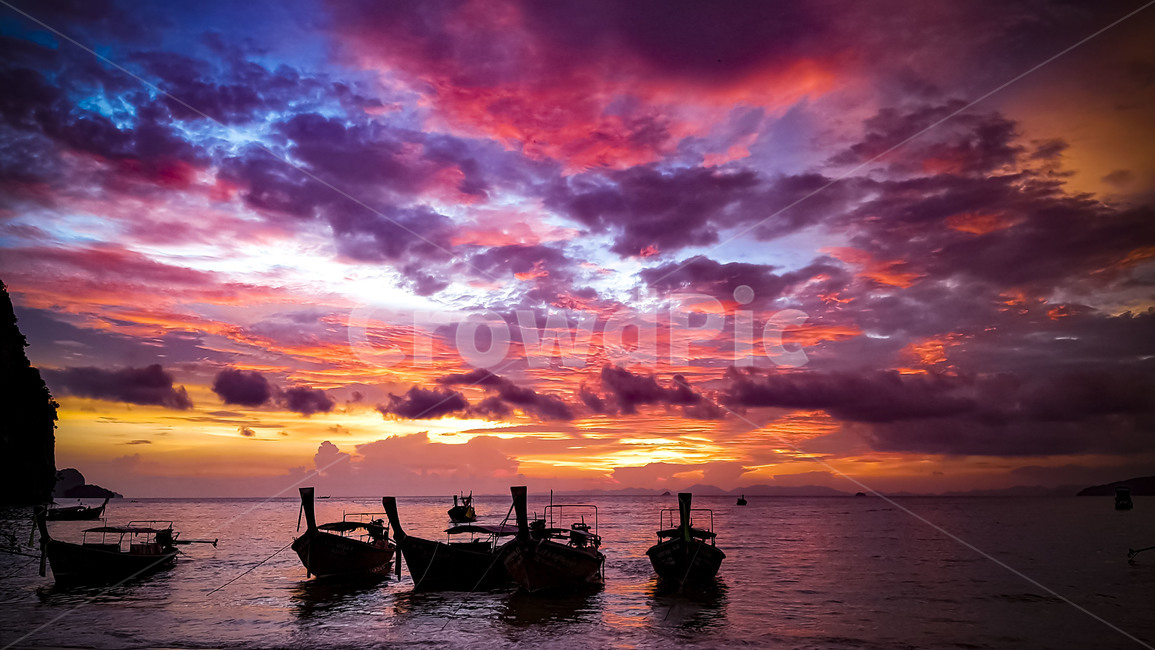 watercraft,outdoors,옥외,nature,자연,석양,해변,sunset,beach,구름,cloud,ocean,boat,자연,풍경,nature,landscape