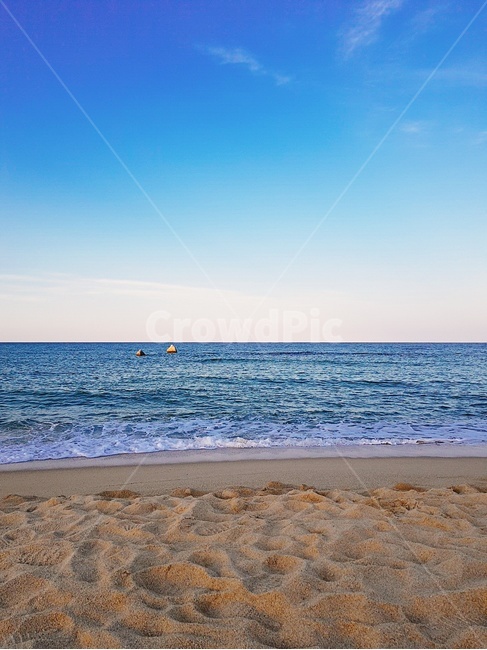 강릉,하늘,바다,모래,구름,파랑,sky,sea,sand,cloud,파도,물결,wave,blue,water