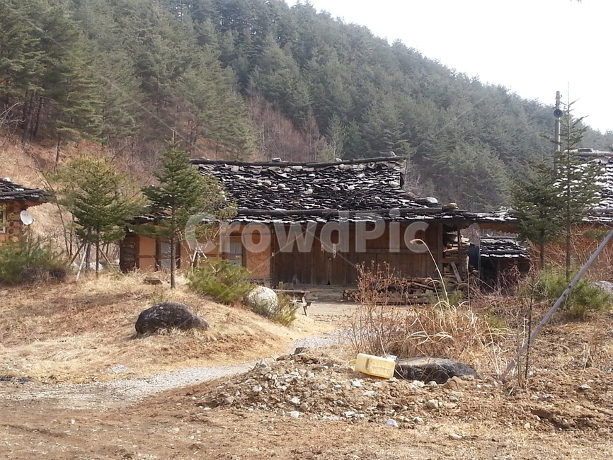 옛날집,너와집,너와지붕,전통집,전통가옥,건축물,건물외관,exterior,building,structure,architecture,construction