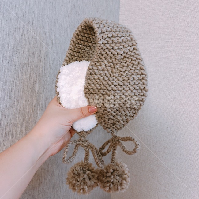 귀도리,핸드메이드,handmade,귀마개,뜨개질,퐁퐁이,핑크,그레이,베이지,겨울,계절,winter,season