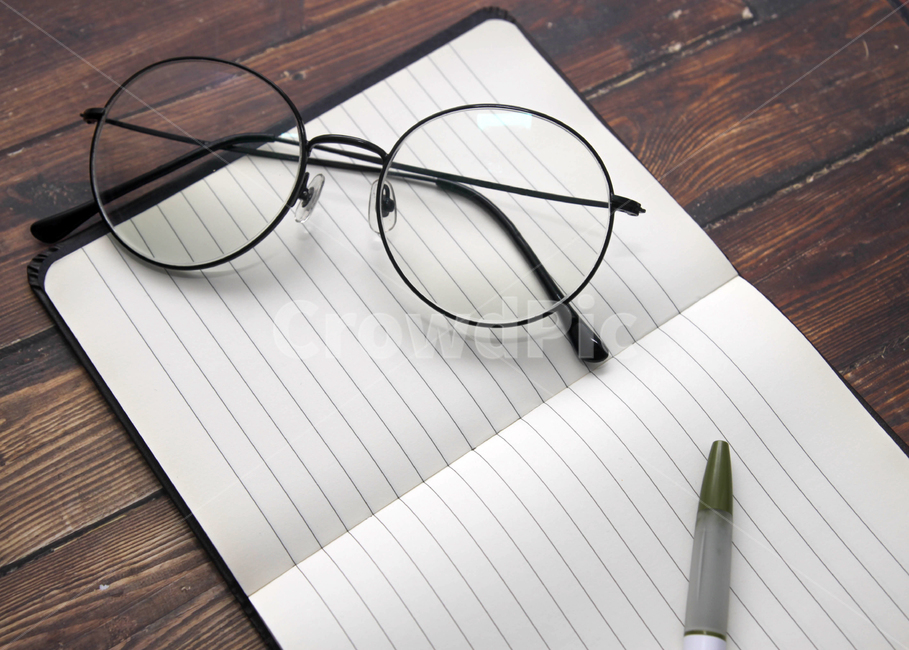 study,education,Notebook,Office Supplies,take notes,glasses,pen,stationery,class,writing instrument