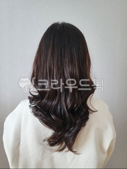 긴머리펌,웨이브펌,컬,미용,뒷모습,여성,person,hair,머리카락,woman,사람,성인