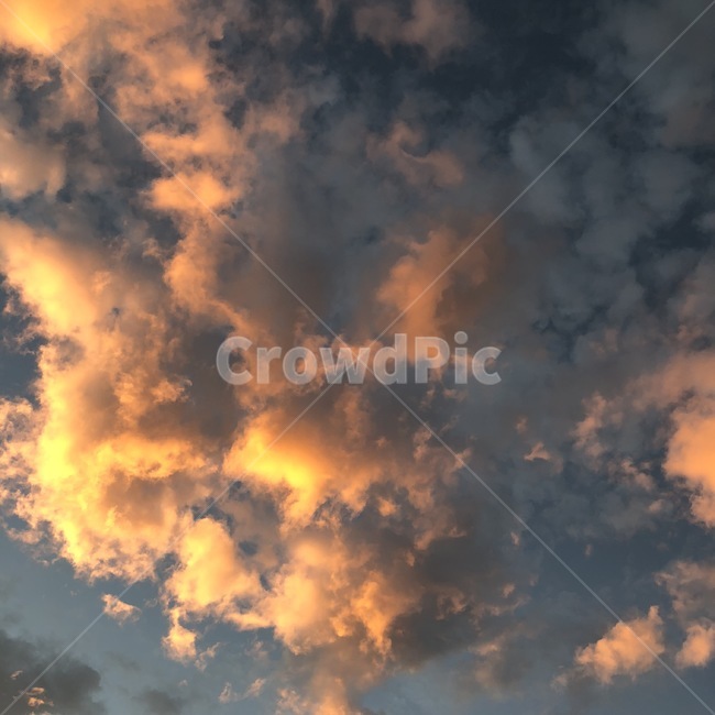 하늘,노을,해질녘,자연,경치,풍경,nature,sky,적운,날씨