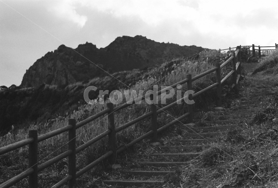 성산일출봉,자연,풍경,흑백,제주도,자연,풍경,nature,landscape,흑백,모노톤,monochrome,black and white