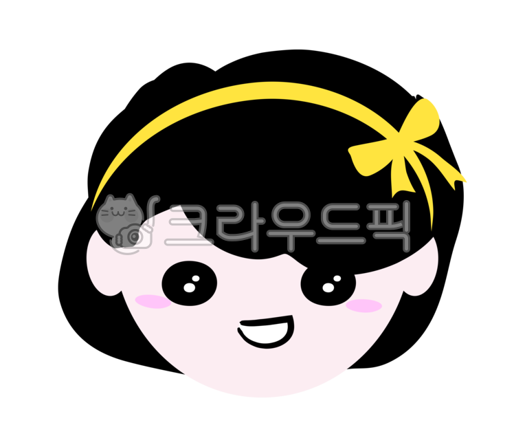 People illustration,woman,face painting,smile,yellow headband,human face,yellow ribbon,female,sister,short hair,woman illustration,ribbon,face illustration,girl,hair accessories,younger sister,face,hair band,person,ribbon headband