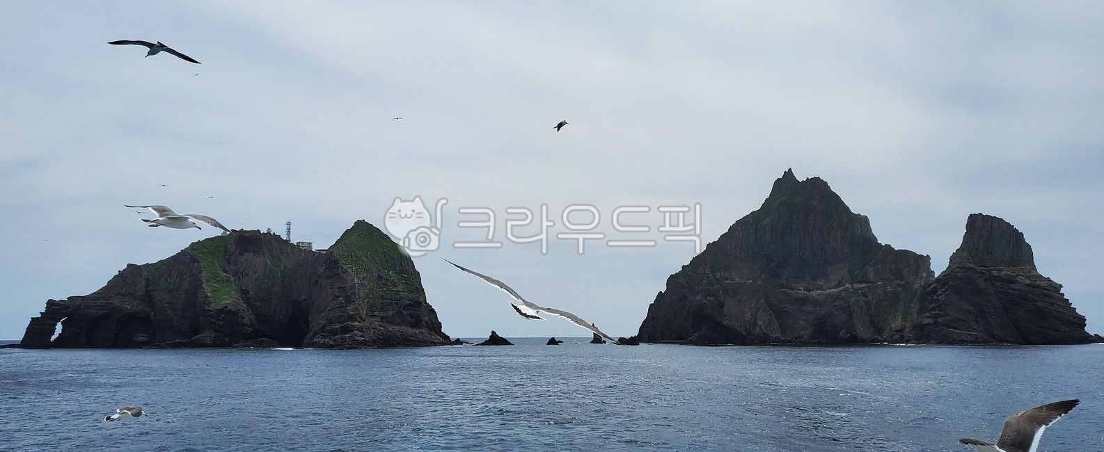 울릉도, 바다, 하늘, 풍경, 구름, 사진,이미지,일러스트,캘리그라피 - 그날은 온다작가