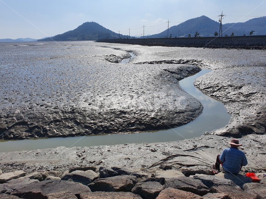 바다,human,인간,person,사람,갯뻘,자연,풍경,nature,landscape