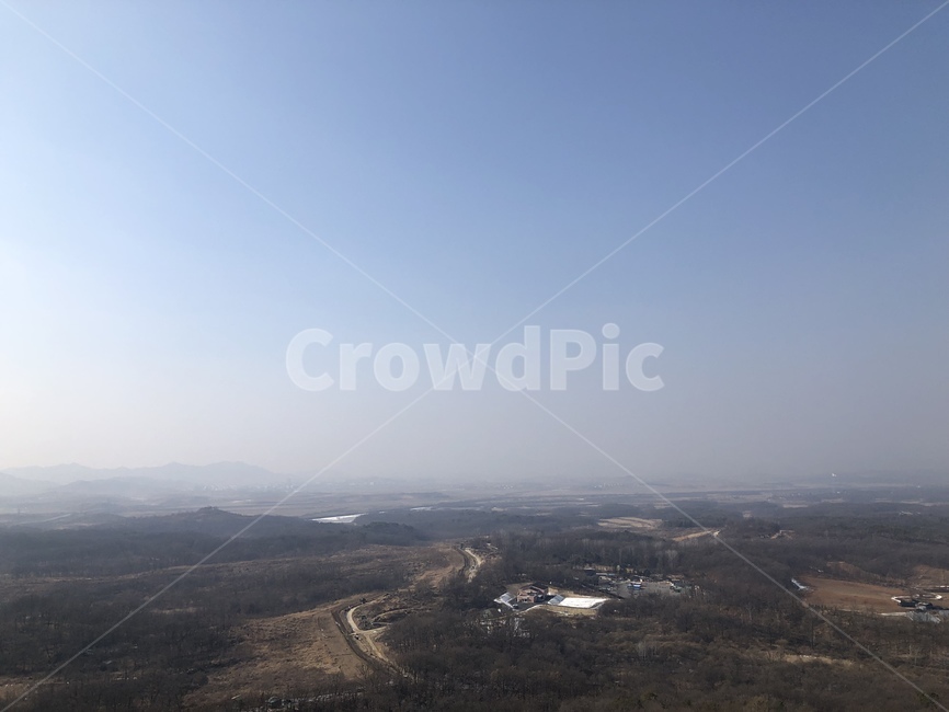 임진각,전망대,통일,한국,풍경,하늘,마을,자연,풍경,nature,landscape,경치,outdoors,옥외,scenery,aerial view,조감도