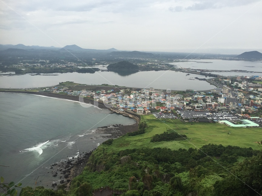 바다,산,제주도,자연,초록